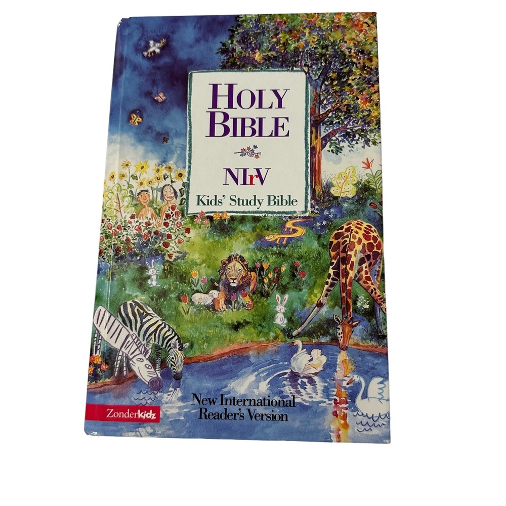 ZONDERKIDZ Holy Bible New International Reader's Version Kids' Study Bible